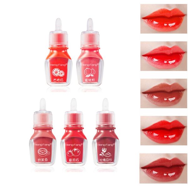 

lip tint water fruitee lip stain gloss non-stick cup liquid lipstick 24h long lasting cosmetic