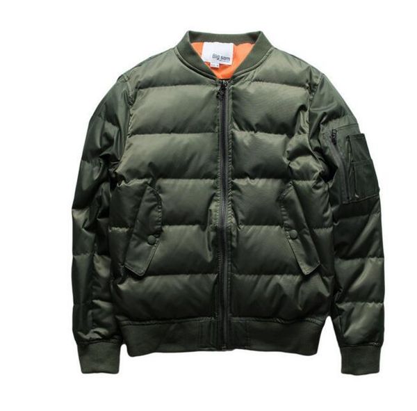 

men's jackets 2017 autumn and winter solid color cotton tide brand ma1 air force flight jacket male and female couple tide brand coat, Black;brown