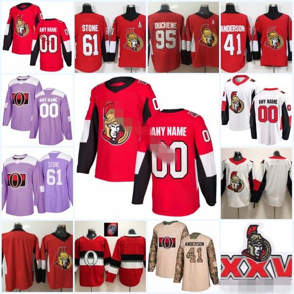 

Cu tom men women youth ottawa thoma chabot matt duchene mark tone ryan dzingel brady tkachuk bobby ryan enator hockey jer ey