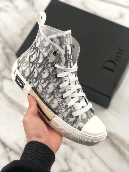 

2020 new fashion b23 oblique high sneakers sports casual shoes women mens sports luxury trainers designer platform sneakers 36-45, Black