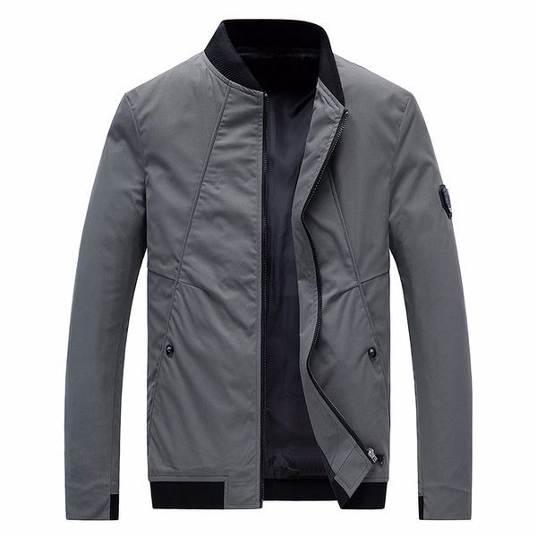 

htlb men 2019 spring brand new casual bomber jacket coat men autumn army fashion warm waterproof jackets coats 6xl plus, Black;brown
