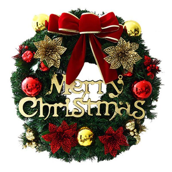 

pvc colorful window door pendant diy craft l charistmas wreath garland decoration home hanging ornament new supplies flower