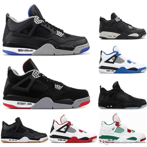 

with socks bred 4 4s air jordan retro what the mens basketball shoes bred tattoo alternat eminem pale citron men sports sneakers