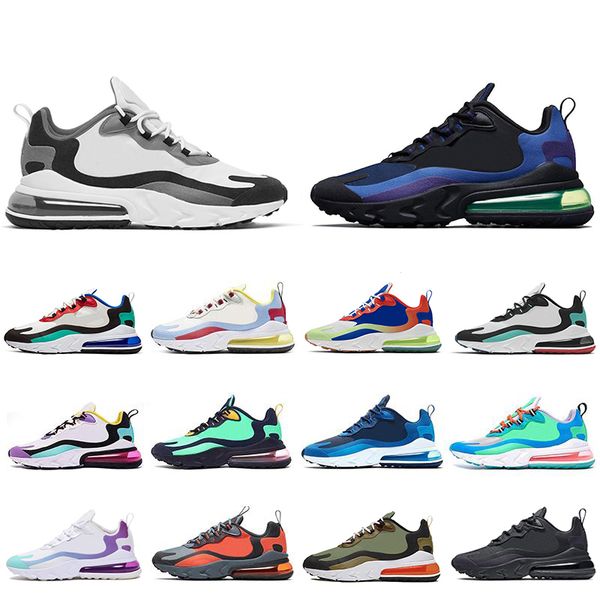 

2020 new royal blue react running shoes for men women triple black bauhaus opitical travis scotts outdoor mens trainers sports sneakers