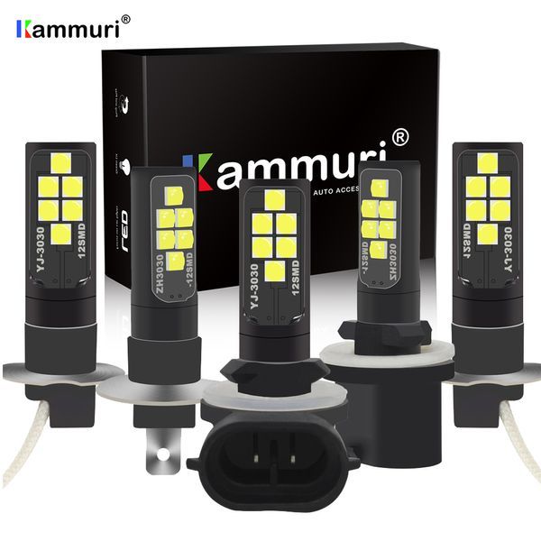 

kammuri h1 h3 led h27w2 h27w/2 led bulb h27w 880 881 h27w1 h27w/1 car fog lights lamp cars daytime running light drl 12v
