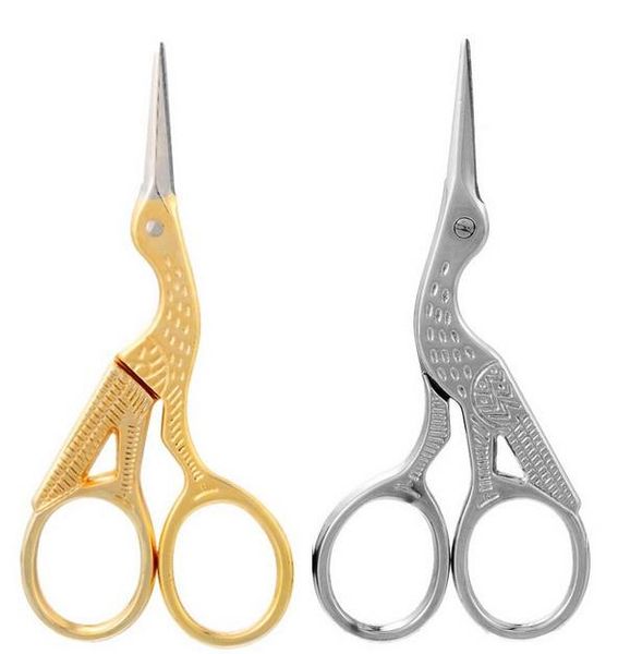 

vintage stork shape sewing scissors trimming dressmaking shears cross-stitch carbon steel tailor scissors for sewing fa3063