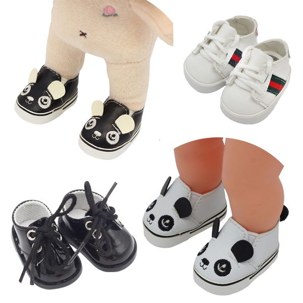

5.5*2.8cm pu cute doll strap fit 14.5inch girl clothing accessories toys boots wholesale