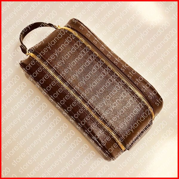 

king size toiletry bag 25 m47528 designer fashion women's men's cosmetic toilet pouch luxury beauty case pochette accessoires bag