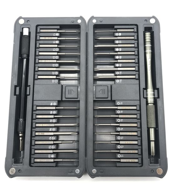 

precision screwdriver bit set 30-in-1 s2 steel magnetic screwdriver kit for phones game tablet pc electronics repair tool