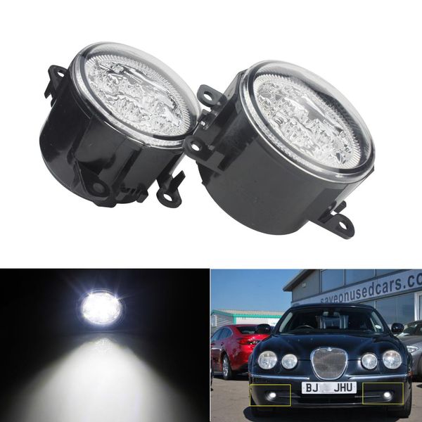 

angrong for transit 7 8 2006-18 front led fog daytime running light lamps white l&r