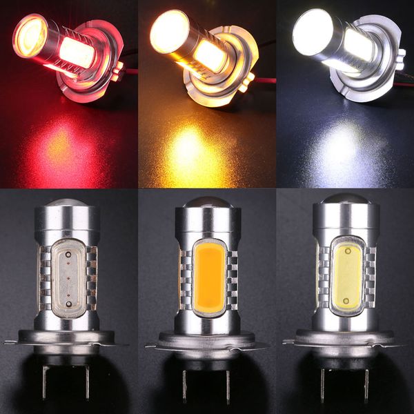 

car auto van h7 4smd led super ultra bright led brake turn fog lamp bulbs