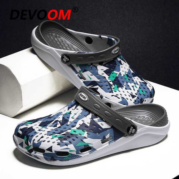 

outdoor sandals men women classic slip on garden clog shoes quick drying summer sport slippers hollow beach female shoes