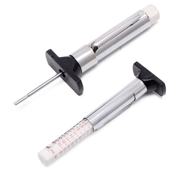 

25mm 32nds car bike motor tyre tread depth gauge metric standard measures tester