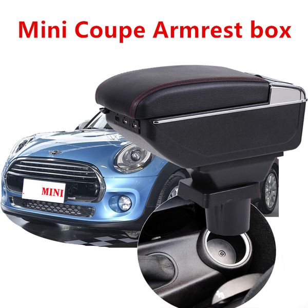 

for mini coupe armrest box central store content box cup holder ashtray interior mini r50 hatch ii gen