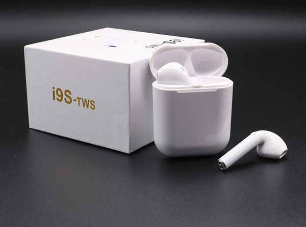 

i9s tws bluetooth наушники 5.0 беспроводные наушники наушники 6d стерео с магнитной зарядной коробкой для iphone ip8 x max ip7 ip8
