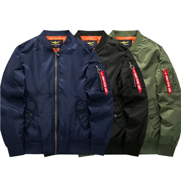 2020 Hot Sale Men Winter Jacket Bomber Jacket Ma1 Pilot Jackets Ma