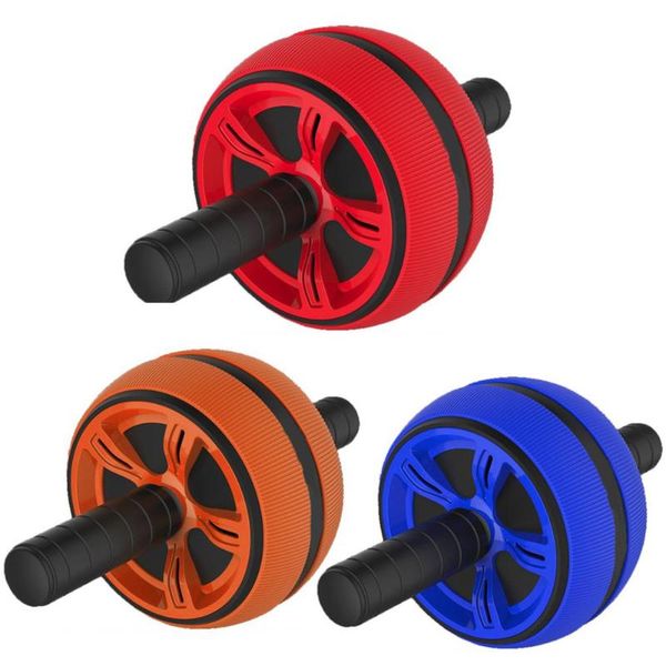 

no noise abdominal wheel ab roller trainer fitness equipment gym exercise men body building 3 colors