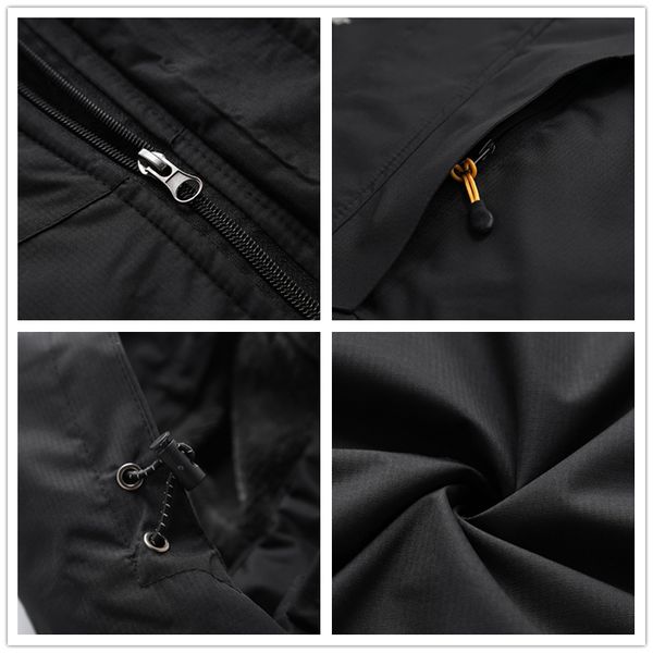 

mountainskin men's winter thick hiking softshell jacket outdoor sport windbreaker climb camping trekking thermal male coat va560, Blue;black