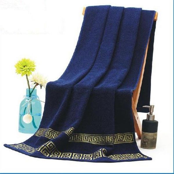 

100% cotton bath towel beach towel for adults fast drying soft thick high absorbent antibacterial towels 35x75cm