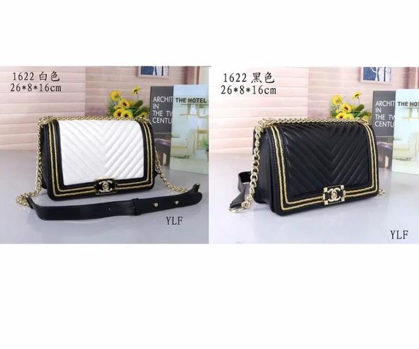 

high-quality leather wallet ladies handbags 2019 women's designers handbags luxury messenger shoulder bag chain bag