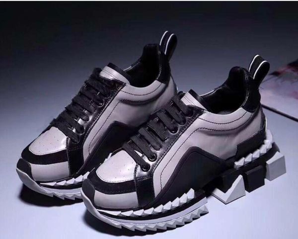 

2019 fashion designer shoes lovers sneakers quality multi casual shoes genuine leather loafers 1019, Black