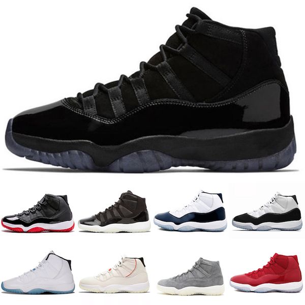 

2019 mens basketball shoes 11s concord 45 23 bred gamma blue university blue cool grey womens trainers spotrs sneaker size 5.5-13