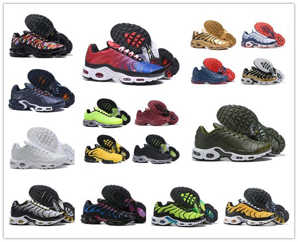 

оптовые 2020 tn мужская обувь new black white red air tn plus ultra спортивная обувь дешевые классическая мода тнс requin тренер casual спор