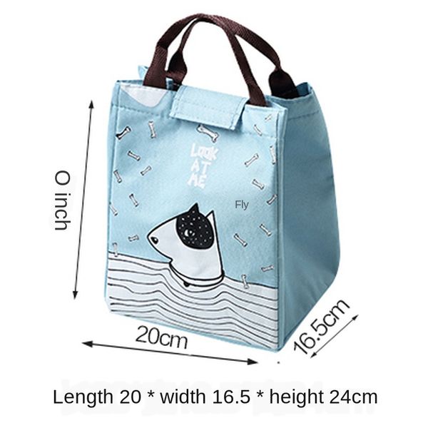 

new thermal insulated lunch box tote portable insulated thermal cooler bento lunch box tote picnic storage bag pouch bags