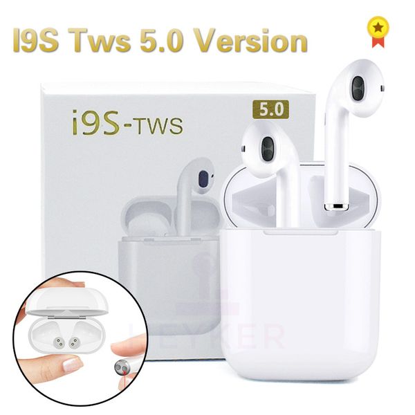 

New i9 5 0 tw bluetooth wirele earphone mini headphone ifan tereo mu ic in ear air head et pod for iphone android pc