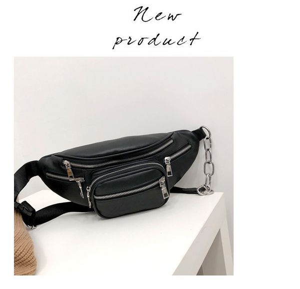 

20 New Korean version fashionable one-shoulder chest pocket