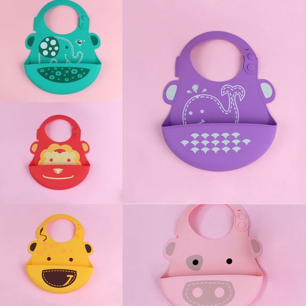 

marcus silicone silica gel silica gel meal baby complementary bib baby waterproof super soft children saliva bib