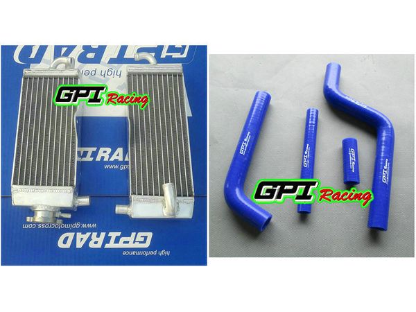 

aluminum radiator + hose for yamaha yz125 yz 125 1996-2001 1997 1998 99 00 2001 1996 1997 1998 1999 2000 gpi high-per