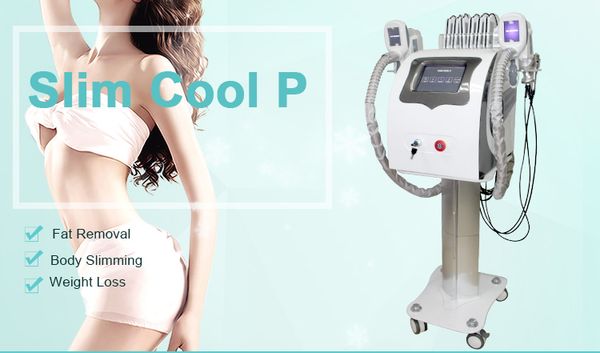

portable cellulite machine cryolipolysis machine 2 handles cryolipolysis machine beauty salon center multi-functional beauty equipment, Black;white