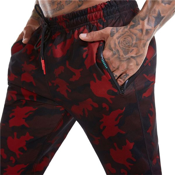 

2019 sweatpants men zipper pockets solid color pantalon hombre casual trousers men clothes joggers pants man fashion street wear, Black