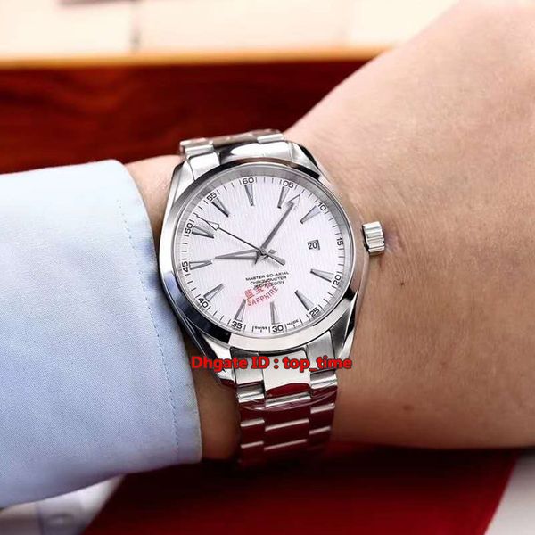 

7 стиль aqua terra 150 м 41,5 мм miyota 8215 автоматические мужские часы, Slivery;brown