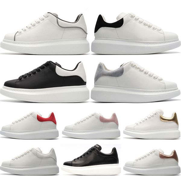 

Дизайнер 3M Светоотражающие Роскошные белые кожаные повседневная обувь девушка ж