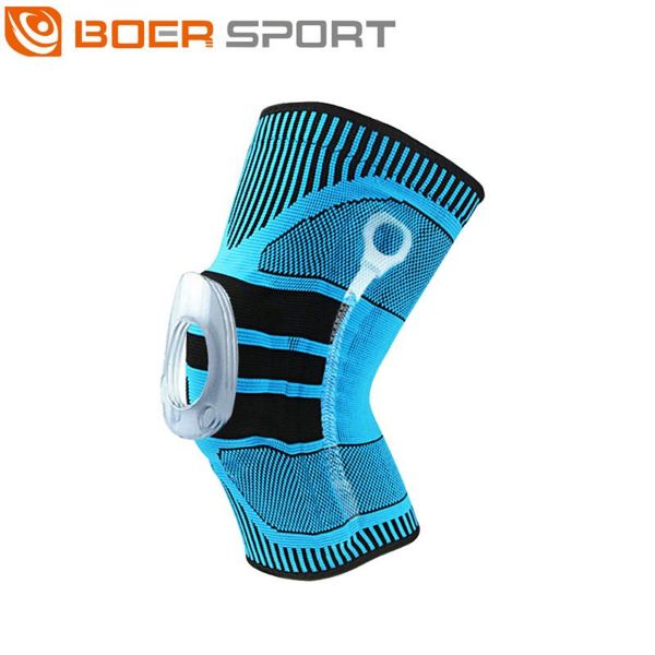 

окѬй коленного бандажа поѬивне безопанои коленна аека поддеѬжки pa, Black;gray