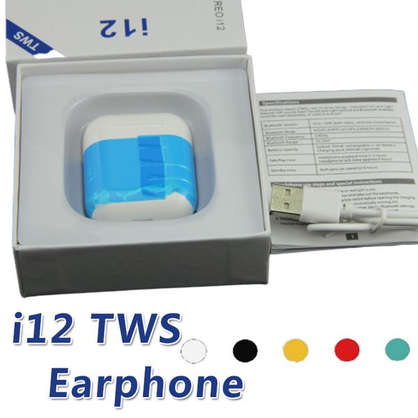 

I12 tw wirele earphone i12 touch control bluetooth 5 0 3d uper ba pod earphone for iphone xiaomi mart phone