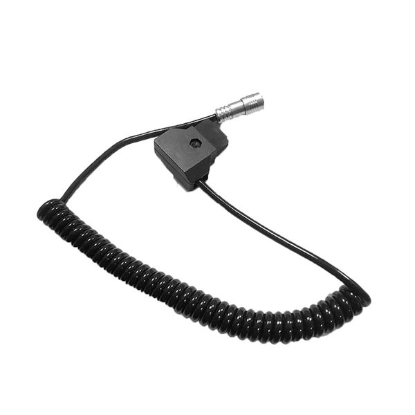 

d-tap to 4 pin aviation connector power supply adapter spring cable for portkeys hh7/hs7t monitor