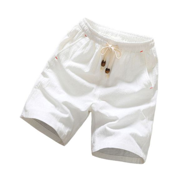 

новый стиль мужские шорты пляж летняя мода чистый цвет случайные свободные пояса шнурок пляжные шорты брюки спортивные короткие мужские, White;black