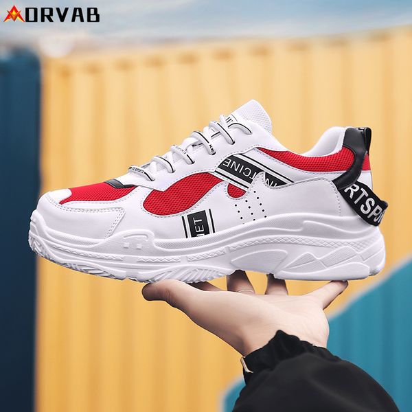 

new men's flying woven color matching sneakers men's casual shoes breathable non-slip wear running shoes tenis feminino zapatos, Black