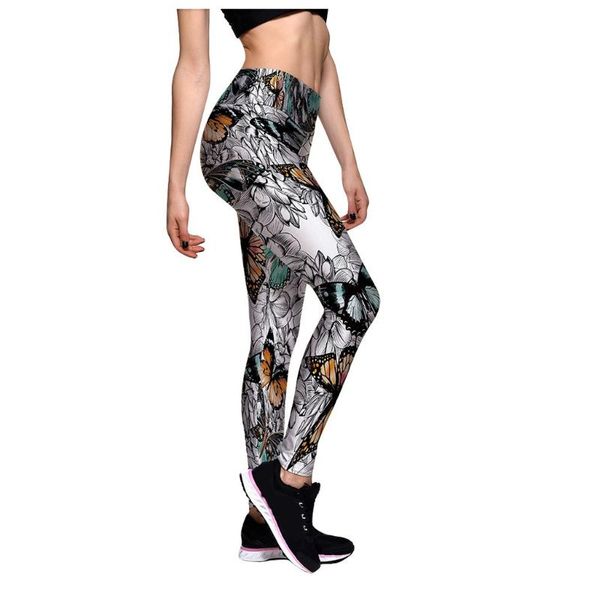 

women leggings yoga pant digital printing high waist stretch strethcy fitness seamless athletic gym compression tights pants, White;red