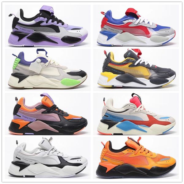 

мужчины женщины rs-x переосмысление работает система белый черный синий красный желтый папа обувь спортивная мода кроссовки бег спортивная о