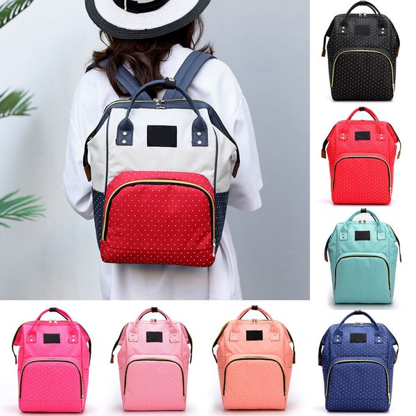 

мумия заклепки и выдалбливают украшения бутылки подгузника большой емкости рюкзак ребенка оксфорд материал путешествия рюкзак для кормления