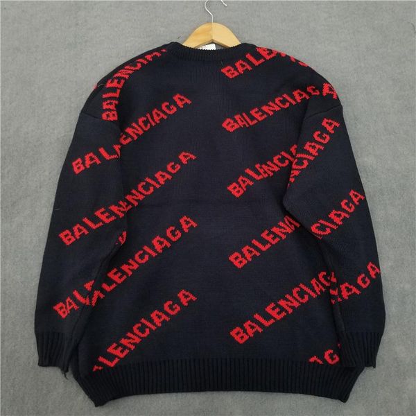 

2020 new arrival luxury wool sweater for men and women sweatshirts multicolir pullover sweater s-2xl b104812w, White