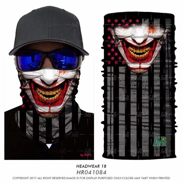 

skeleton skull neck warmer gaiter terrorble mask seamless magic cycling snowboard hiking ski bandana scarf neck braga men women, Black