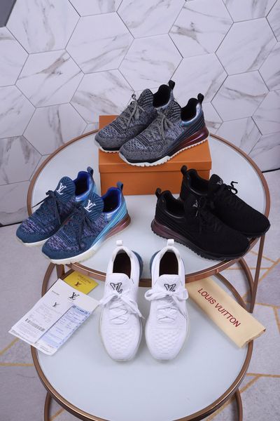 

2020 men women desingers sneakers stylish time out breathable simple high end low cut men and women running shoes, Black