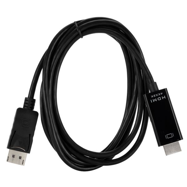 

1.8m 6ft 4k x 2k dp to hdmi adapter cord cable for