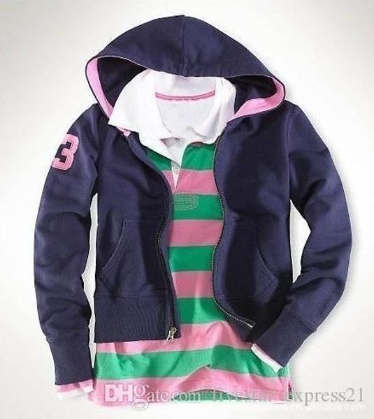 

super ralph polo casual hoodies 2019 spring women sport sweatshirts cotton slim female hooded jackets lady cardigan coat with big horse, Black