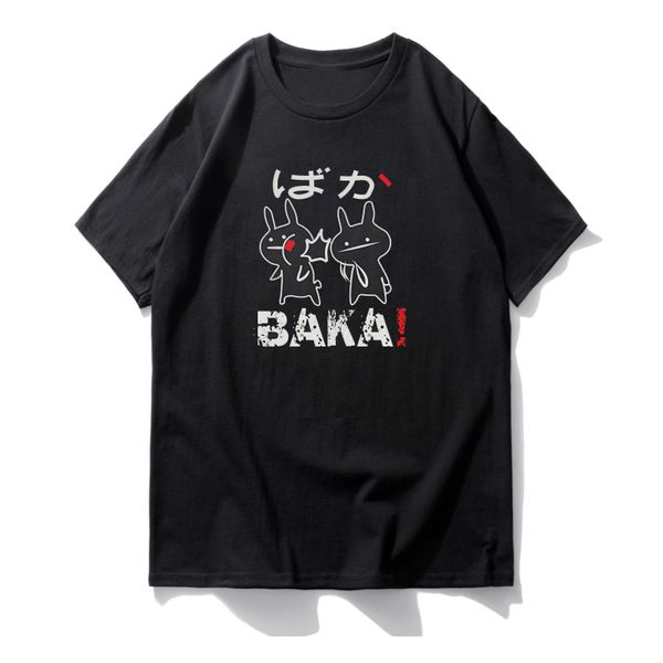 

хлопок 100% бак майк старшие класс карантин майка чистого дышащий camisetas японской slap футболка, White;black
